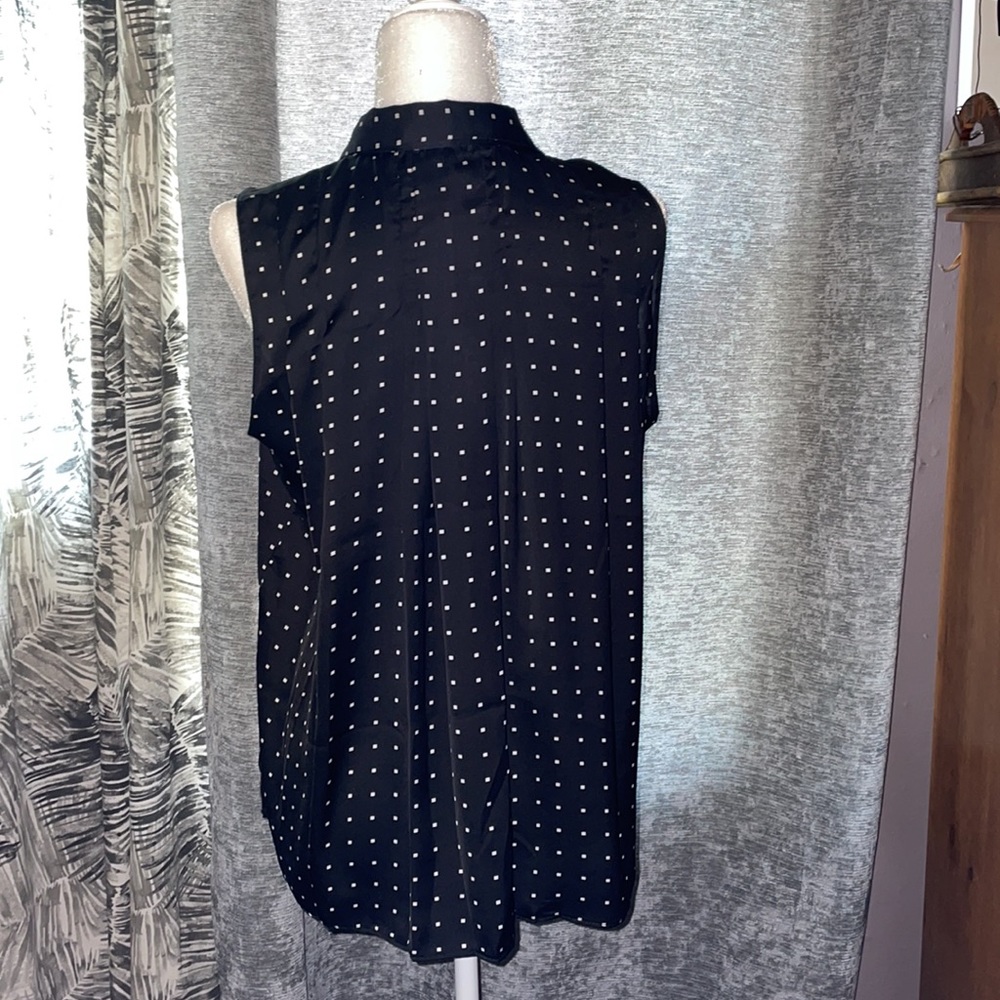 Zara basic button up tank - Picture 3 of 4